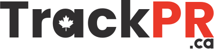 TrackPR logo